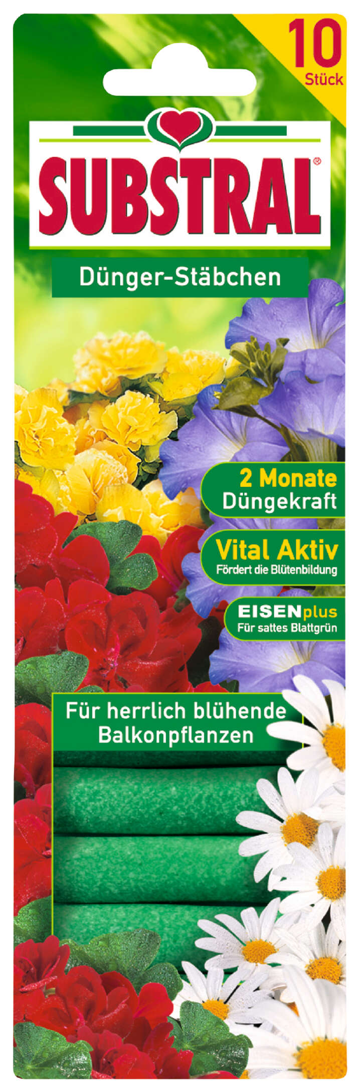 SUBSTRAL Dünger-Stäbchen für Balkonpflanzen